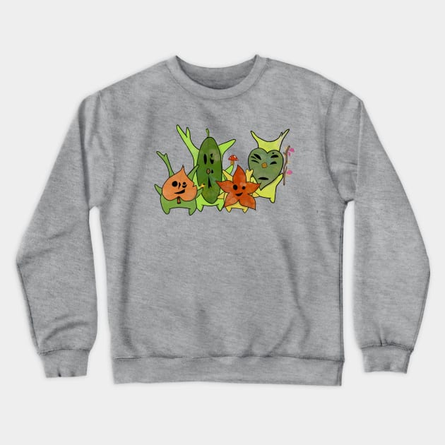 Pesky Little Seedlings Crewneck Sweatshirt by triotdesigns